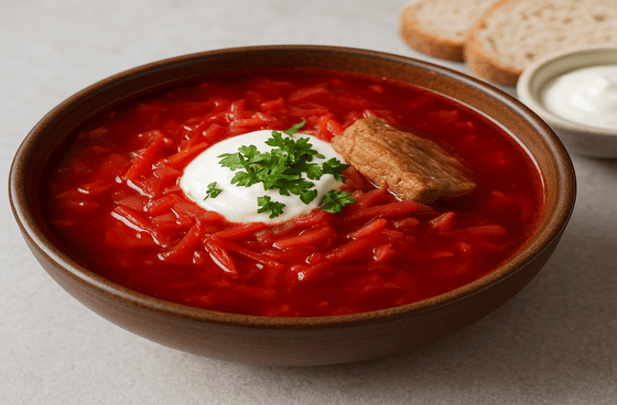 Борщ украинский классический